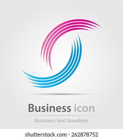 	Originally created business icon for creative design work