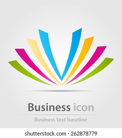 	Originally created business icon for creative design work