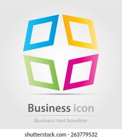 Originally created business icon for creative design work