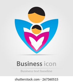 Originally created business icon for creative design tasks
