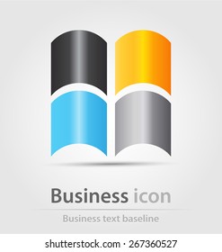 Originally created business icon for creative design tasks
