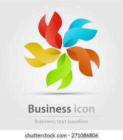 Originally created business icon for creative design work