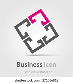 Originally created business icon for creative design work