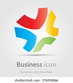 Originally created business icon for creative design needs