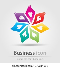 Originally created business icon for creative design tasks 