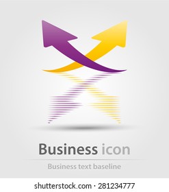 Originally created business icon for creative design tasks