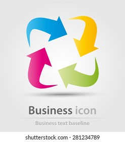 Originally created business icon for creative design tasks