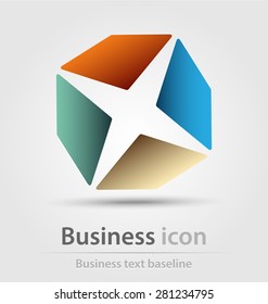 Originally created business icon for creative design tasks