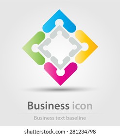 Originally created business icon for creative design tasks