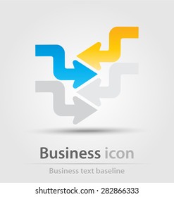 Originally created business icon for creative design tasks