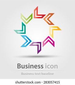 Originally created business icon for creative design tasks