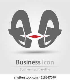 Originally created business icon for creative design tasks