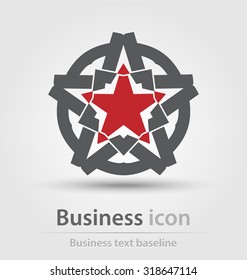 Originally created business icon for creative design tasks