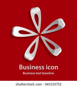 Originally created business icon for creative design tasks