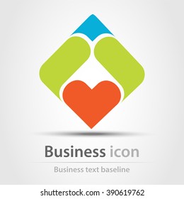 Originally created business icon for creative design tasks