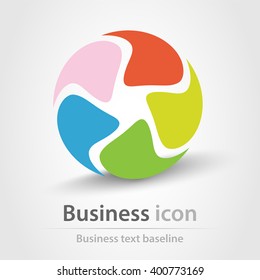 Originally created business icon for creative design tasks