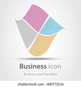 Originally created business icon for creative design tasks