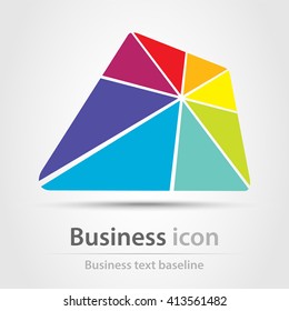 Originally created business icon for creative design tasks