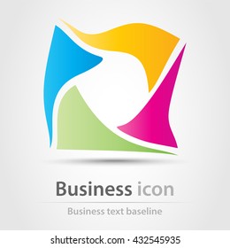 Originally created business icon for creative design tasks