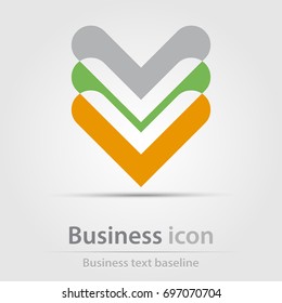 Originally created business icon for creative design tasks
