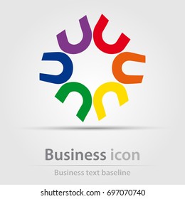 Originally created business icon for creative design tasks