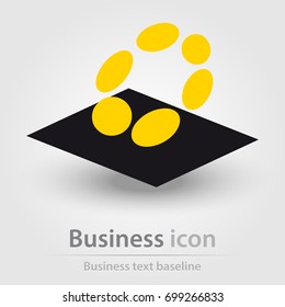 Originally created business icon for creative design tasks