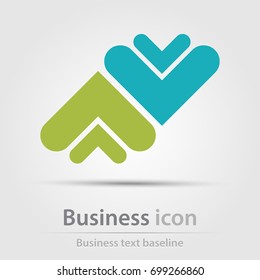 Originally created business icon for creative design tasks