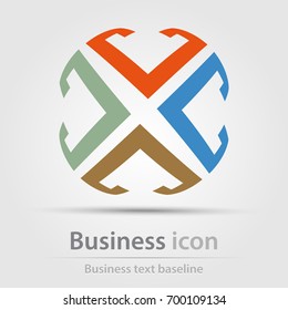 Originally created business icon for creative design tasks