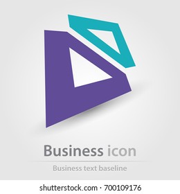 Originally created business icon for creative design tasks