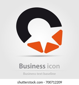 Originally created business icon for creative design tasks