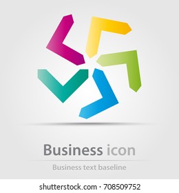 Originally created business icon for creative design tasks