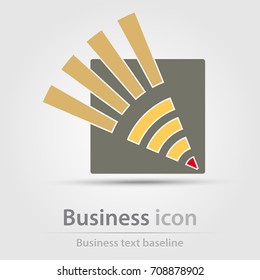 Originally created business icon for creative design tasks