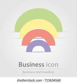 Originally created business icon for creative design tasks