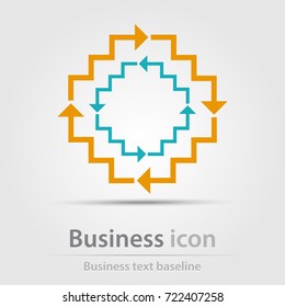 Originally created business icon for creative design tasks