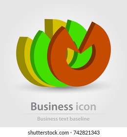 Originally created business icon for creative design tasks