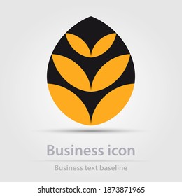 Originally created color business icon for creative design needs