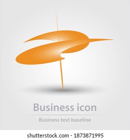 Originally created color business icon for creative design needs