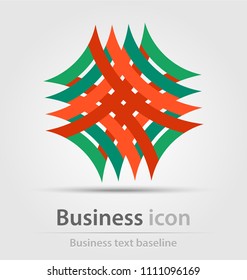 Originally created colorful business icon for creative design tasks