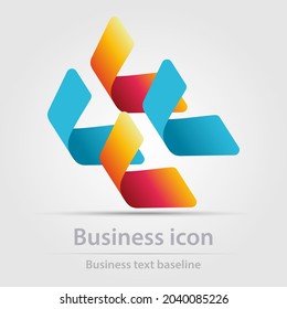 Icono comercial de color vectorial diseñado originalmente, logotipo, signo,símbolo