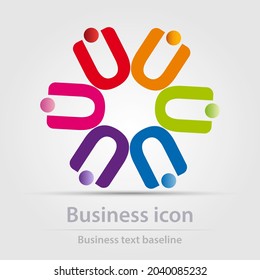 Originally designed vector color business icon,logo,sign,symbol