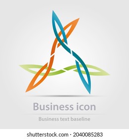 Icono comercial de color vectorial diseñado originalmente, logotipo, signo,símbolo