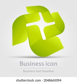 Originell gestaltete Vektorfarben-Business-Symbol, Logo, Emblem, Zeichen, Symbol