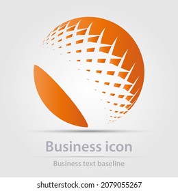 Originally designed vector color business icon
