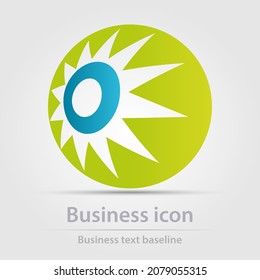 Icono de negocio de color vectorial diseñado originalmente