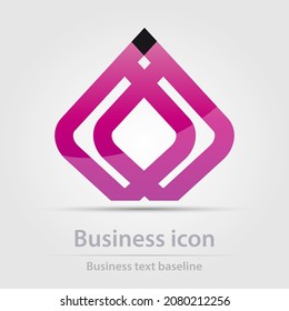 Originally designed vector  color business icon for creative design