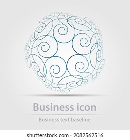 Originally designed vector  color business icon