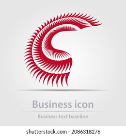 Originally designed vector color business icon