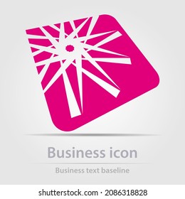 Icono de negocio de color vectorial diseñado originalmente