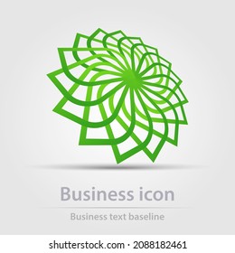 Originally designed vector color business icon