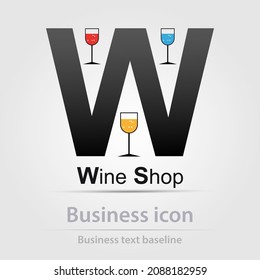 Originally designed vector color business icon
